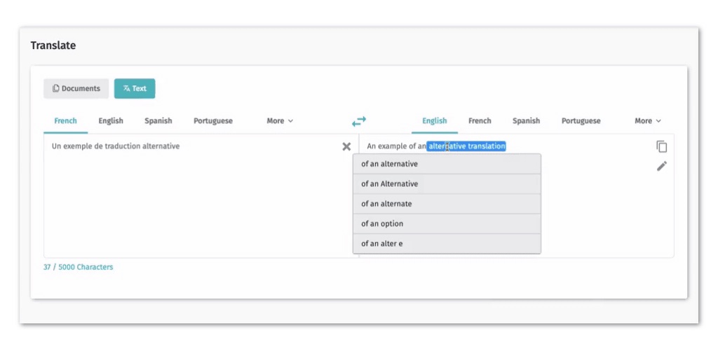 screenshot of better research methods in Apertera A.I. 2.3.1.1