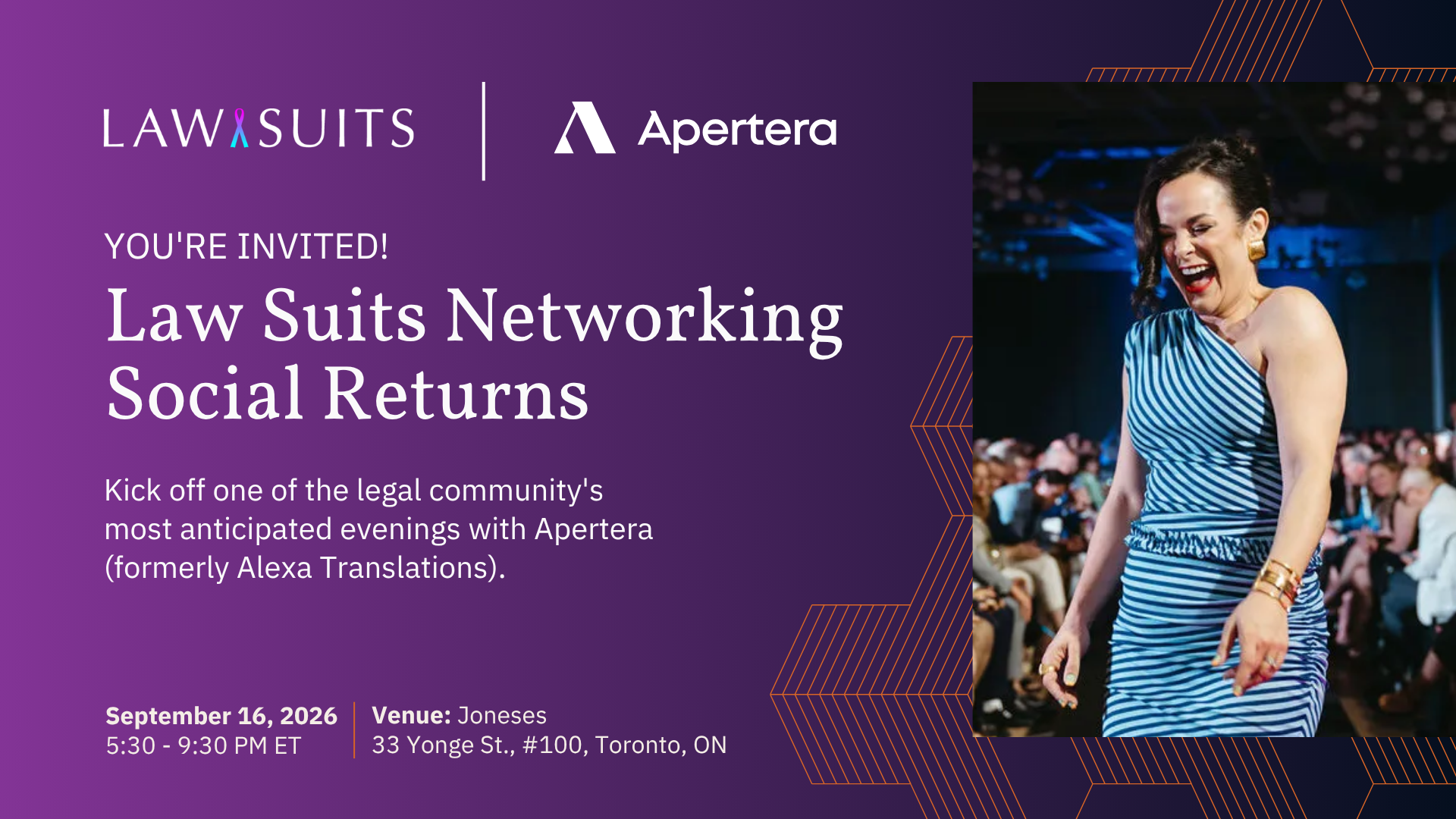 One Night. One Cause. One Incredible Legal Community. 