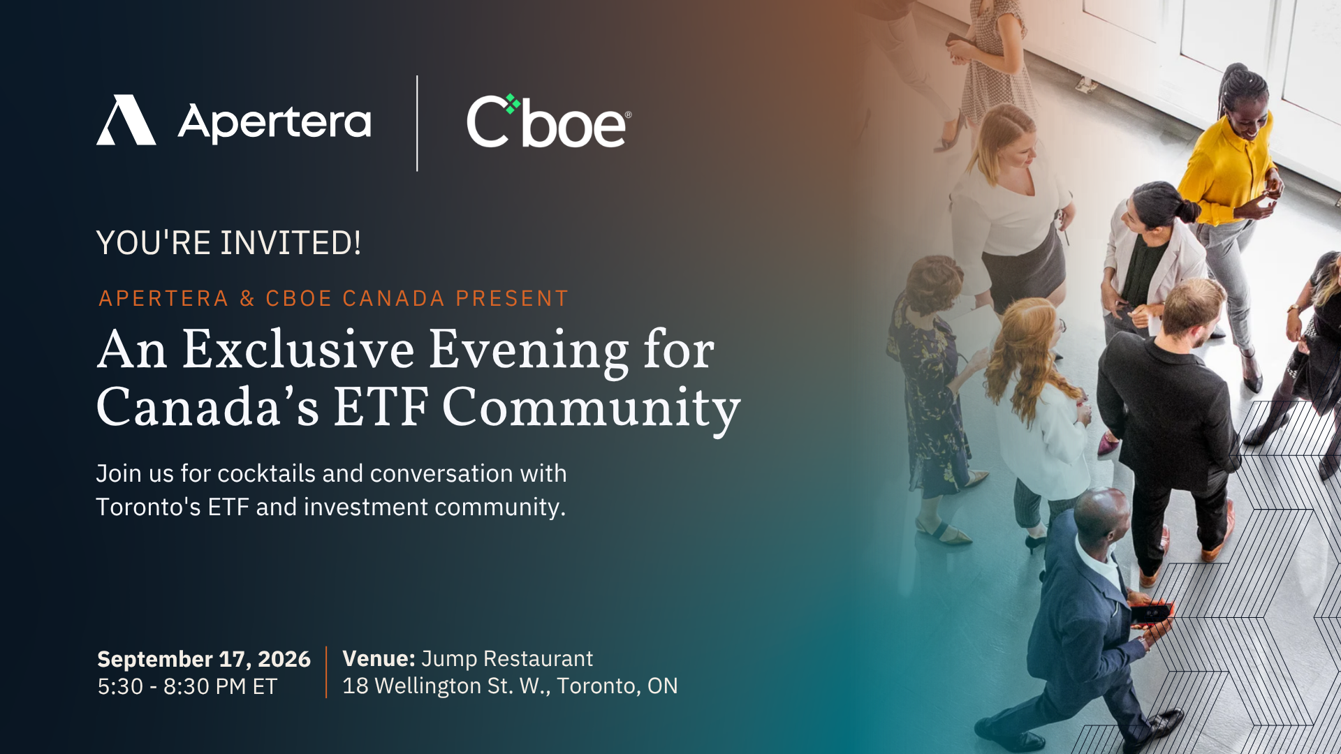 An Evening With Canada’s ETF Community